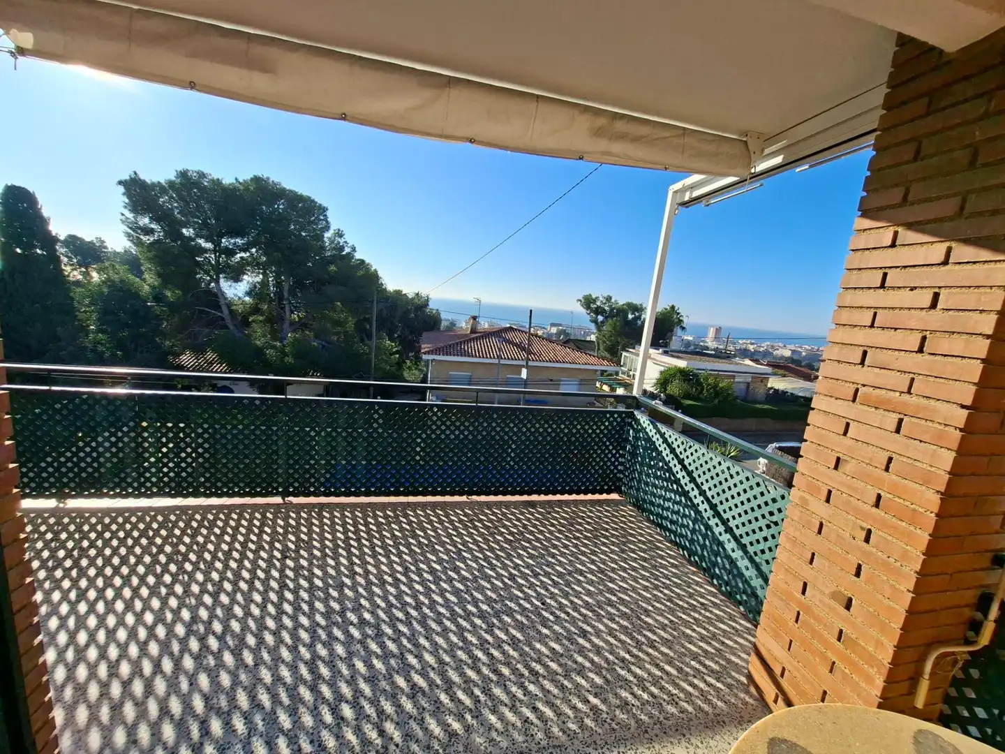 Balcony of Houses for sale in Calafell  with Private garden, Terrace and Storage room