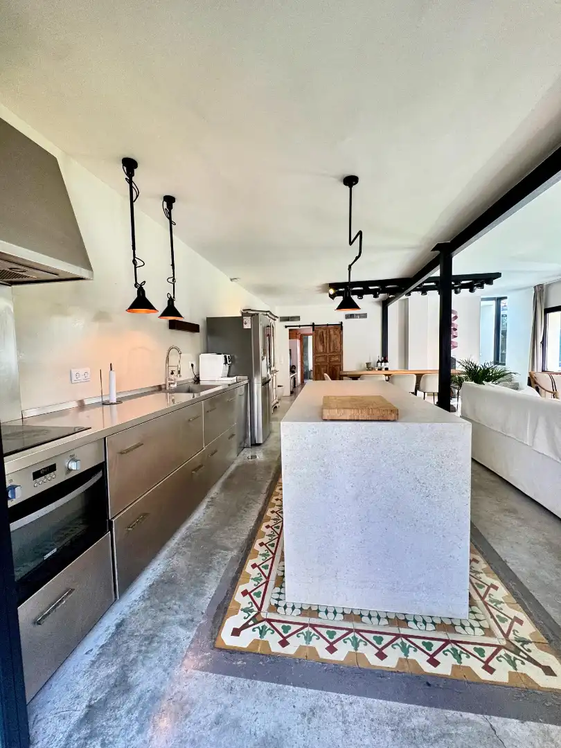 Cuina de Casa o xalet de lloguer en Madrid amb Aire condicionat, Calefacció i Jardí privat
