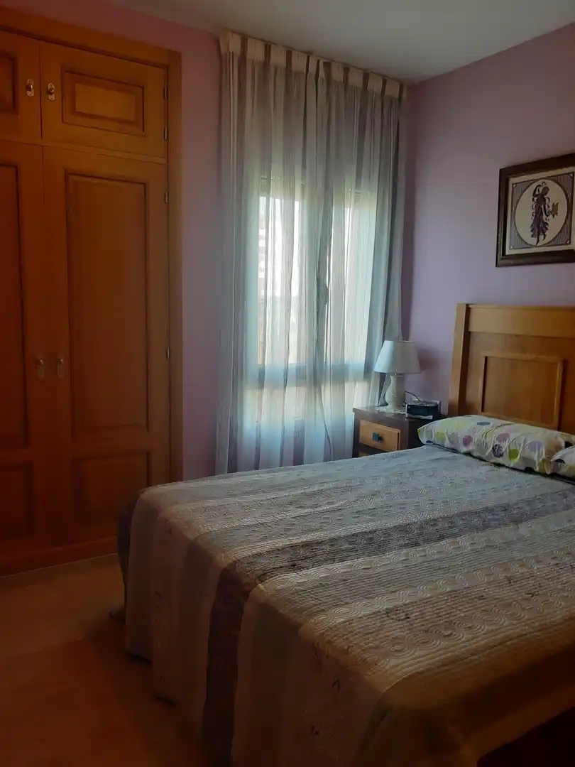 Bedroom of Flat for rent in Algeciras  with Air Conditioner and Furnished