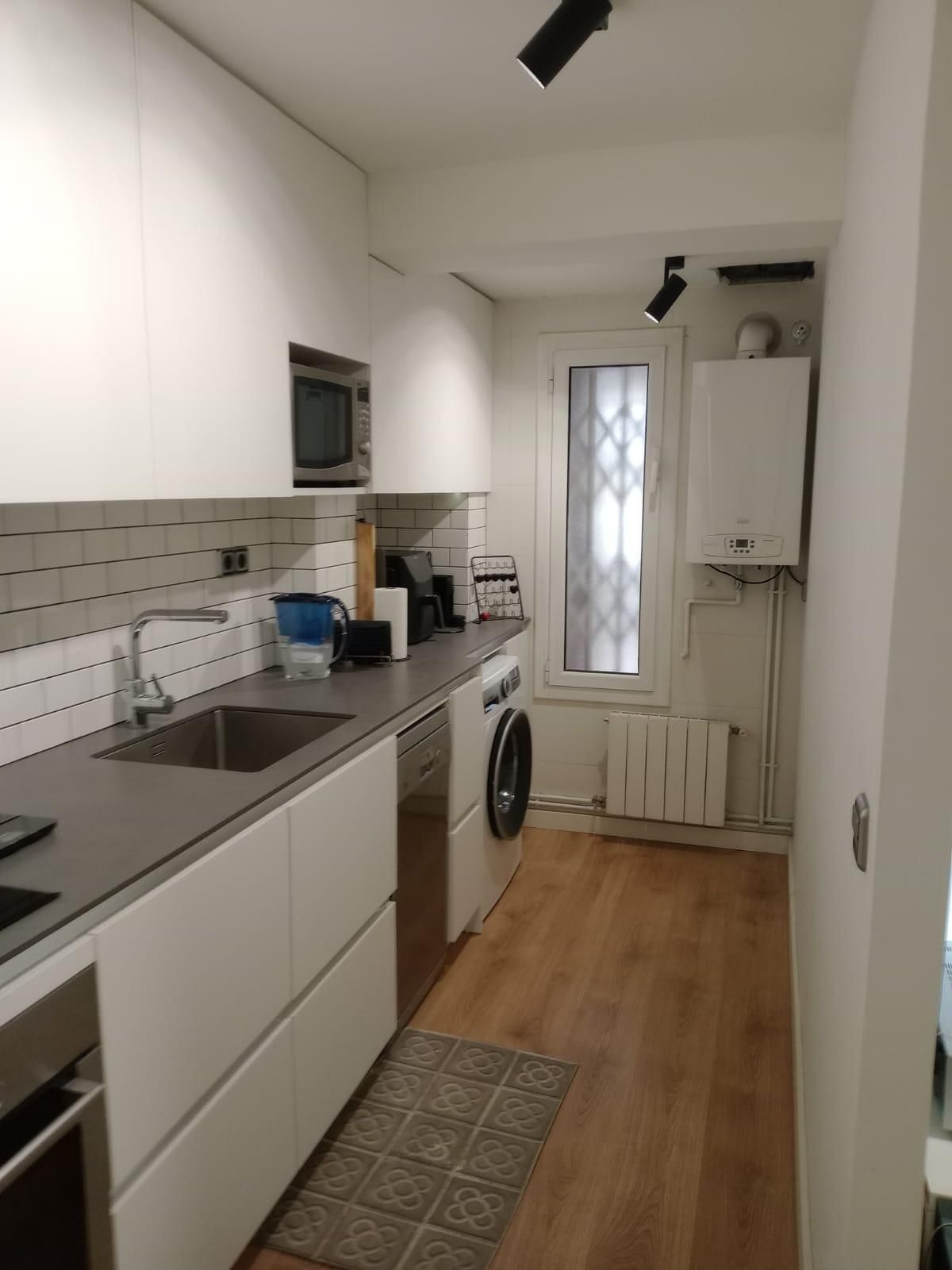 Cocina de Piso en venta en Badalona con Parquet
