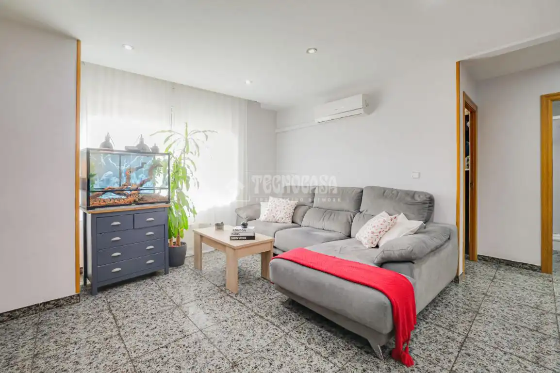 Sala de estar de Piso en venta en Sabadell con Aire acondicionado