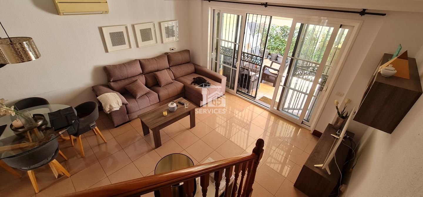 Sala d'estar de Dúplex en venda en Adeje amb Aire condicionat i Terrassa