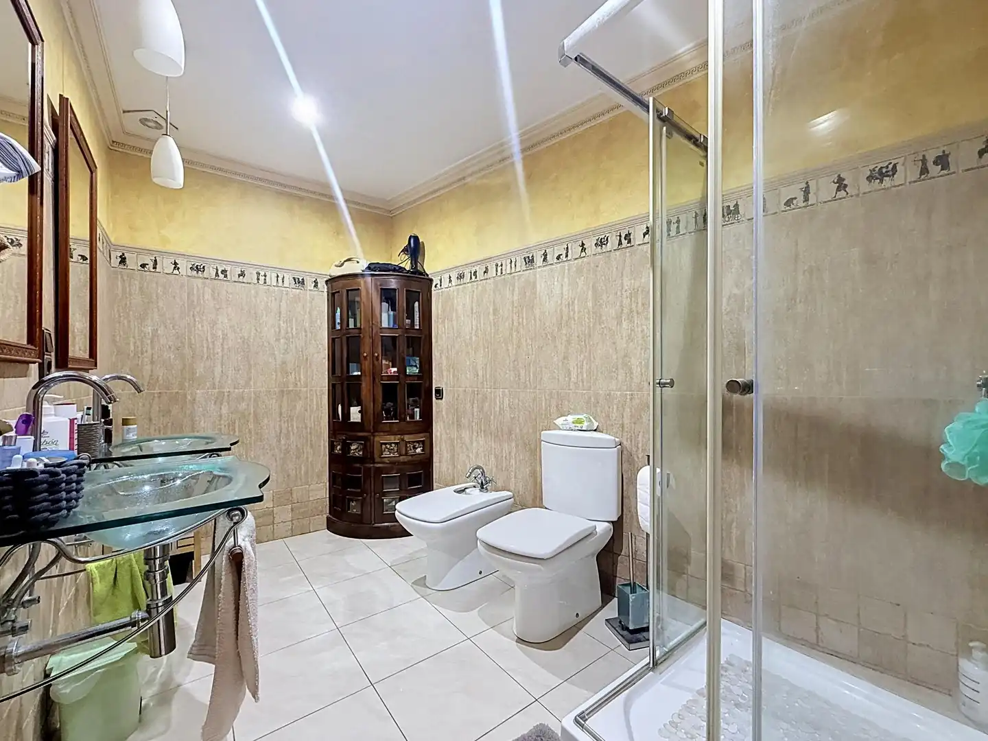 Baño de Casa o chalet en venta en Beneixama con Aire acondicionado, Calefacción y Terraza