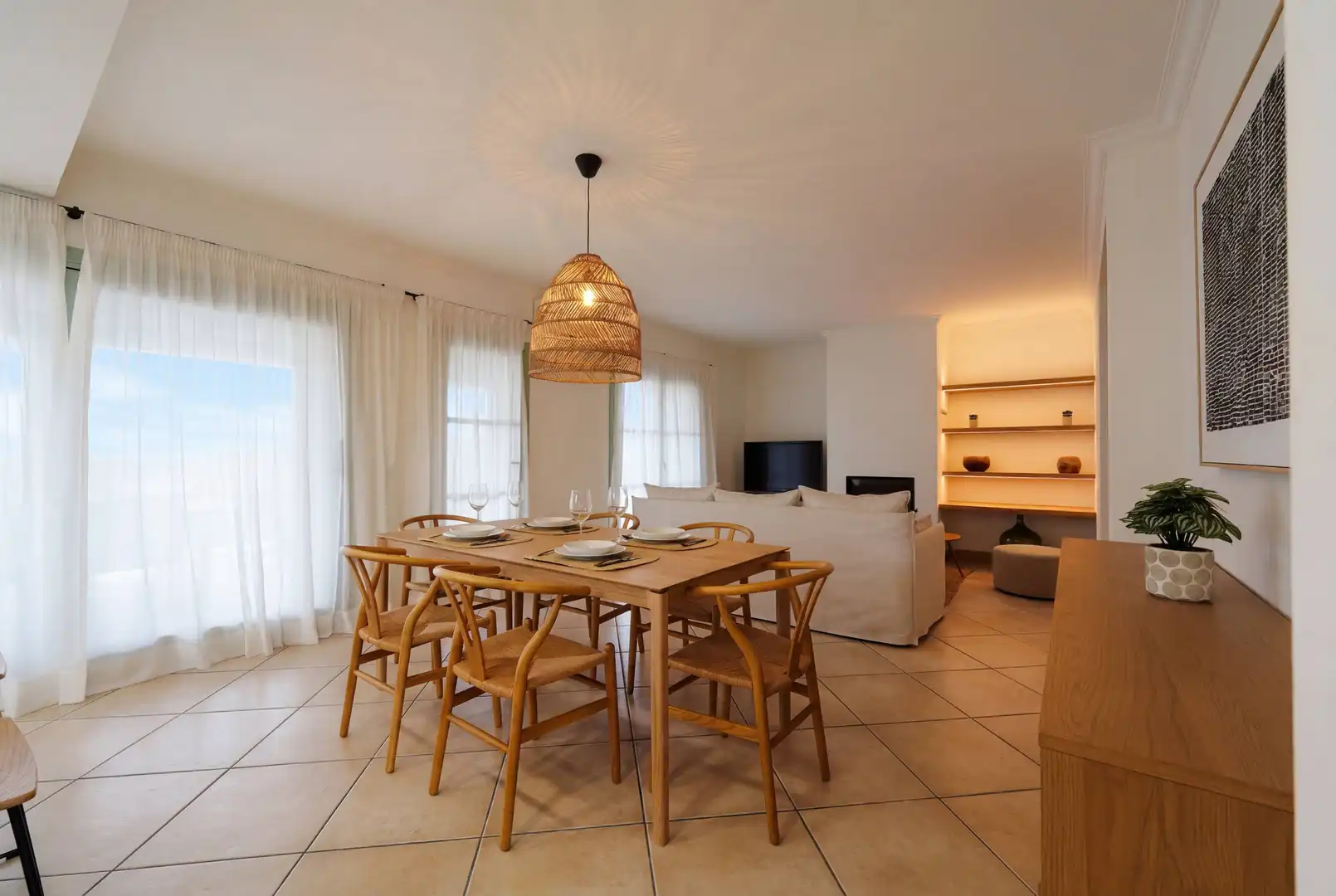 Dining room of Houses for sale in Sineu  with Air Conditioner, Heating and Private garden