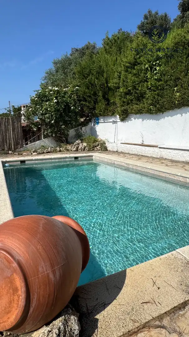 Piscina de Casa adosada en venta en Sant Cebrià de Vallalta con Aire acondicionado, Calefacción y Jardín privado