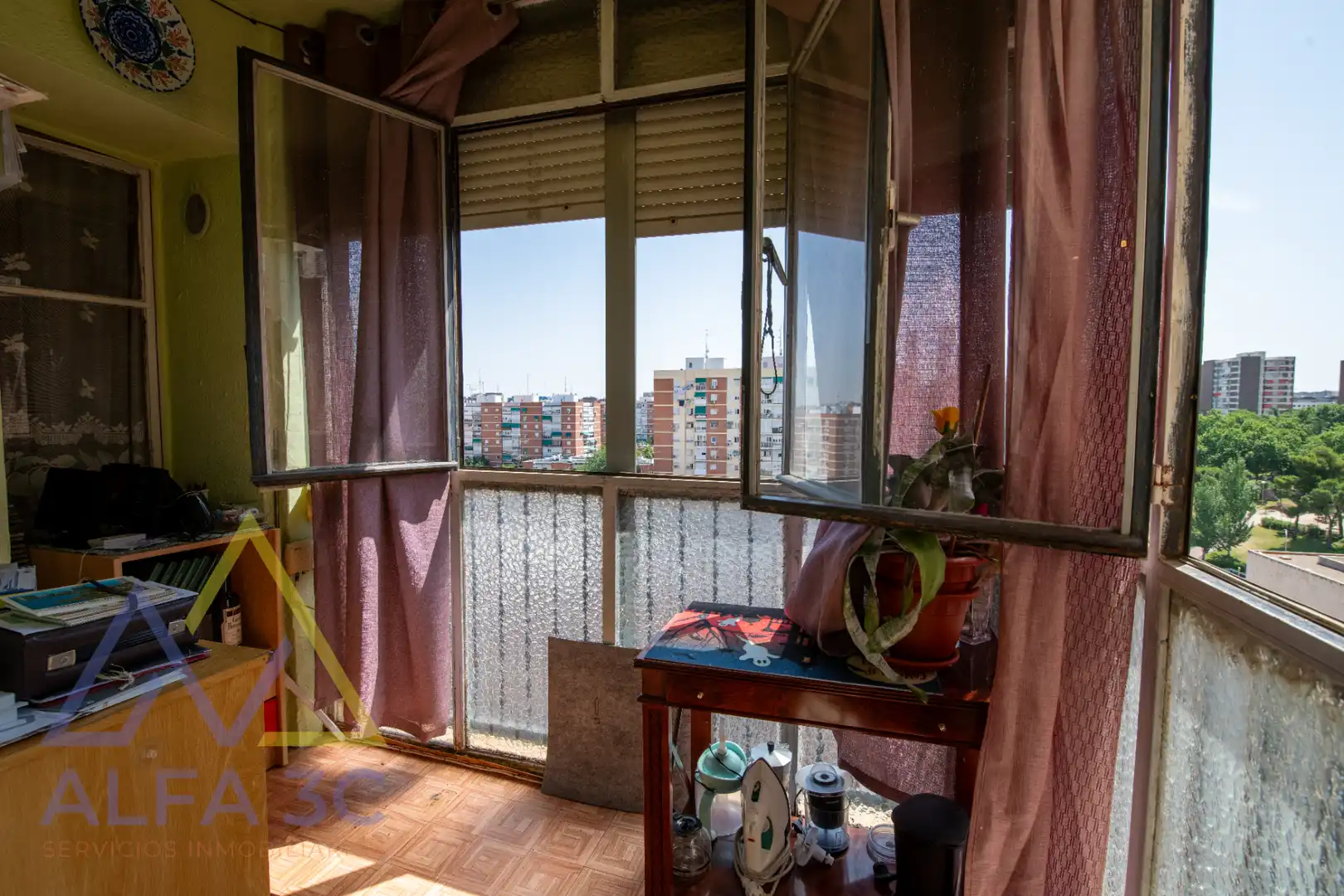 Balcony of Flat for sale in Madrid  with Terrace