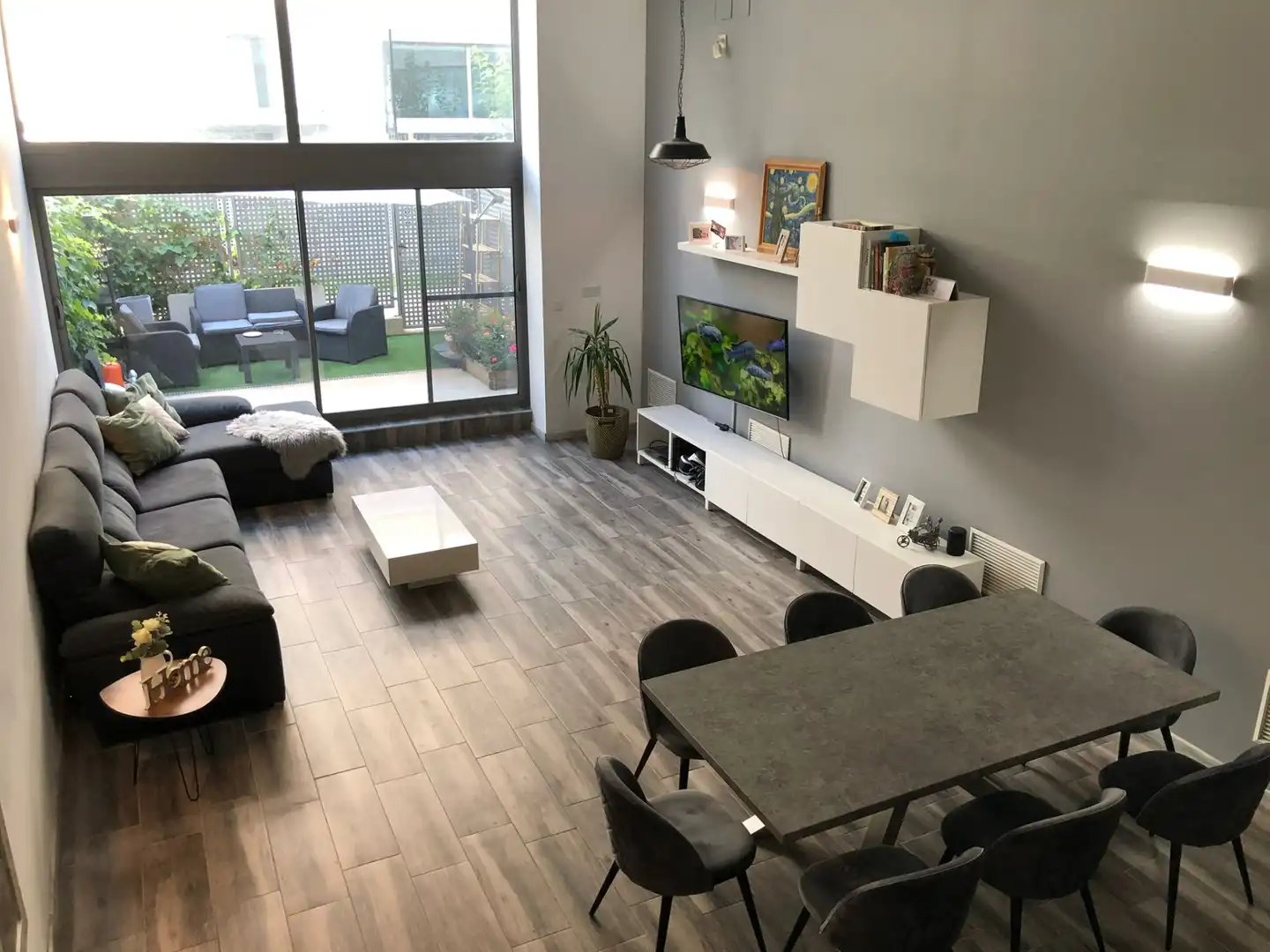 Sala de estar de Loft en venta en Valencia con Aire acondicionado, Terraza y Piscina
