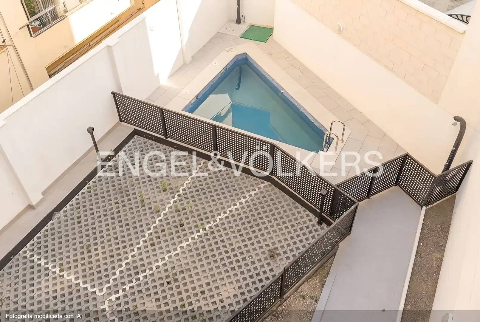 Schwimmbecken von Wohnung zur Miete in Madrid mit Klimaanlage, Heizung und Schwimmbad