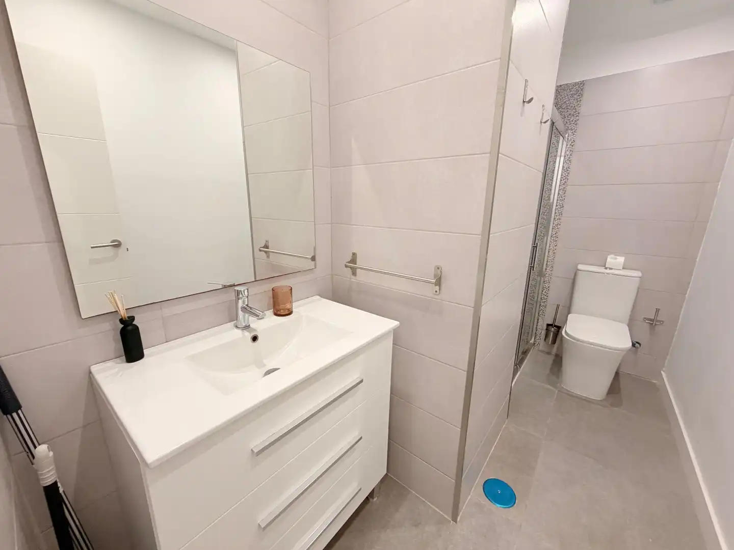 Baño de Apartamento de alquiler en Puerto de la Cruz con Amueblado y Se aceptan mascotas