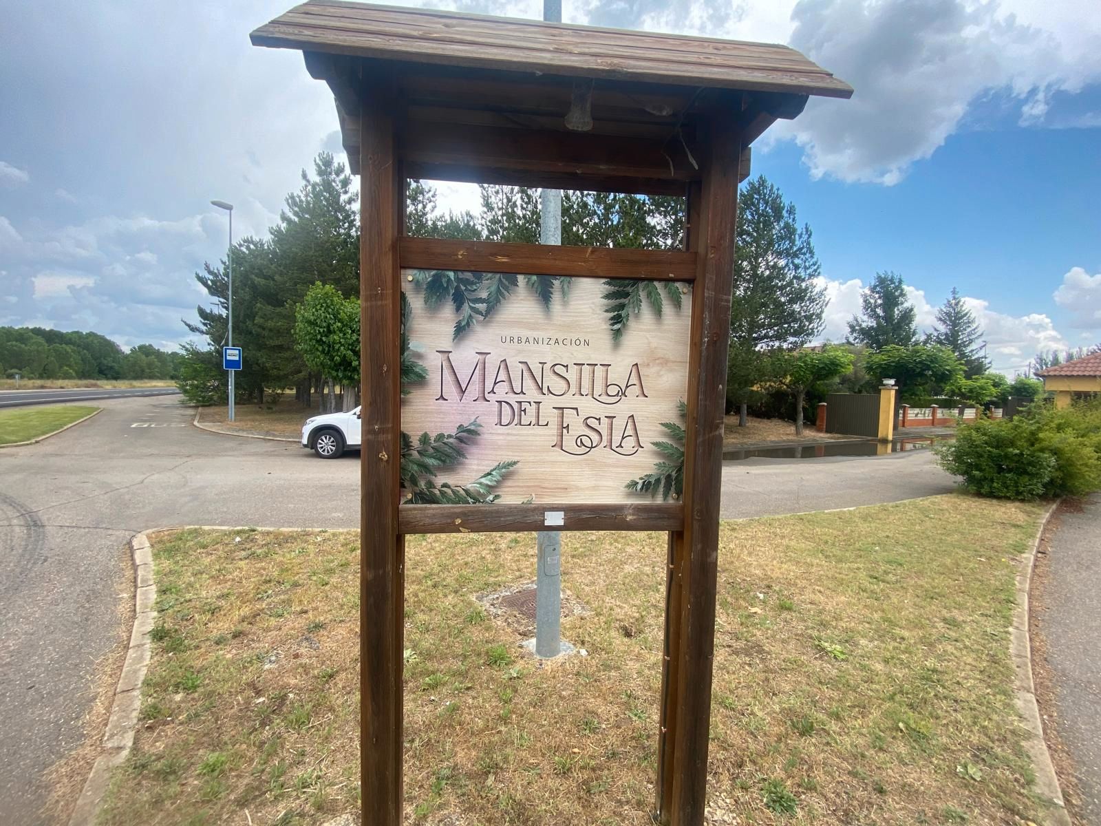 Vista exterior de Apartament en venda en Mansilla de las Mulas amb Calefacció, Jardí privat i Terrassa