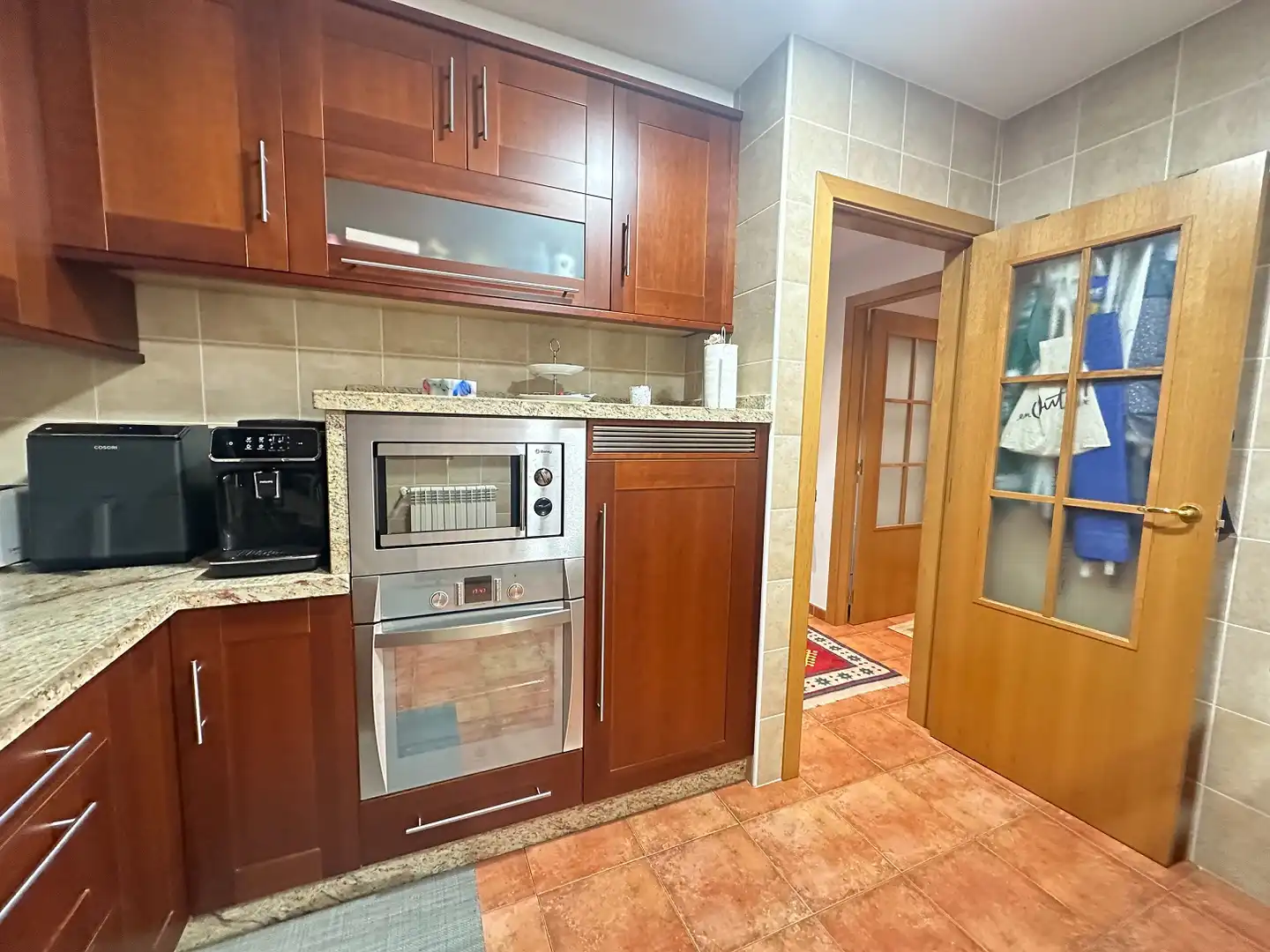 Cocina de Casa o chalet en venta en Santiago de Compostela  con Calefacción, Jardín privado y Parquet