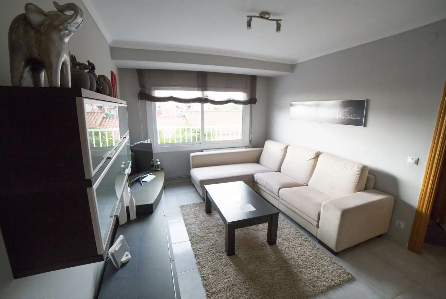 Sala de estar de Piso en venta en Sant Boi de Llobregat con Calefacción