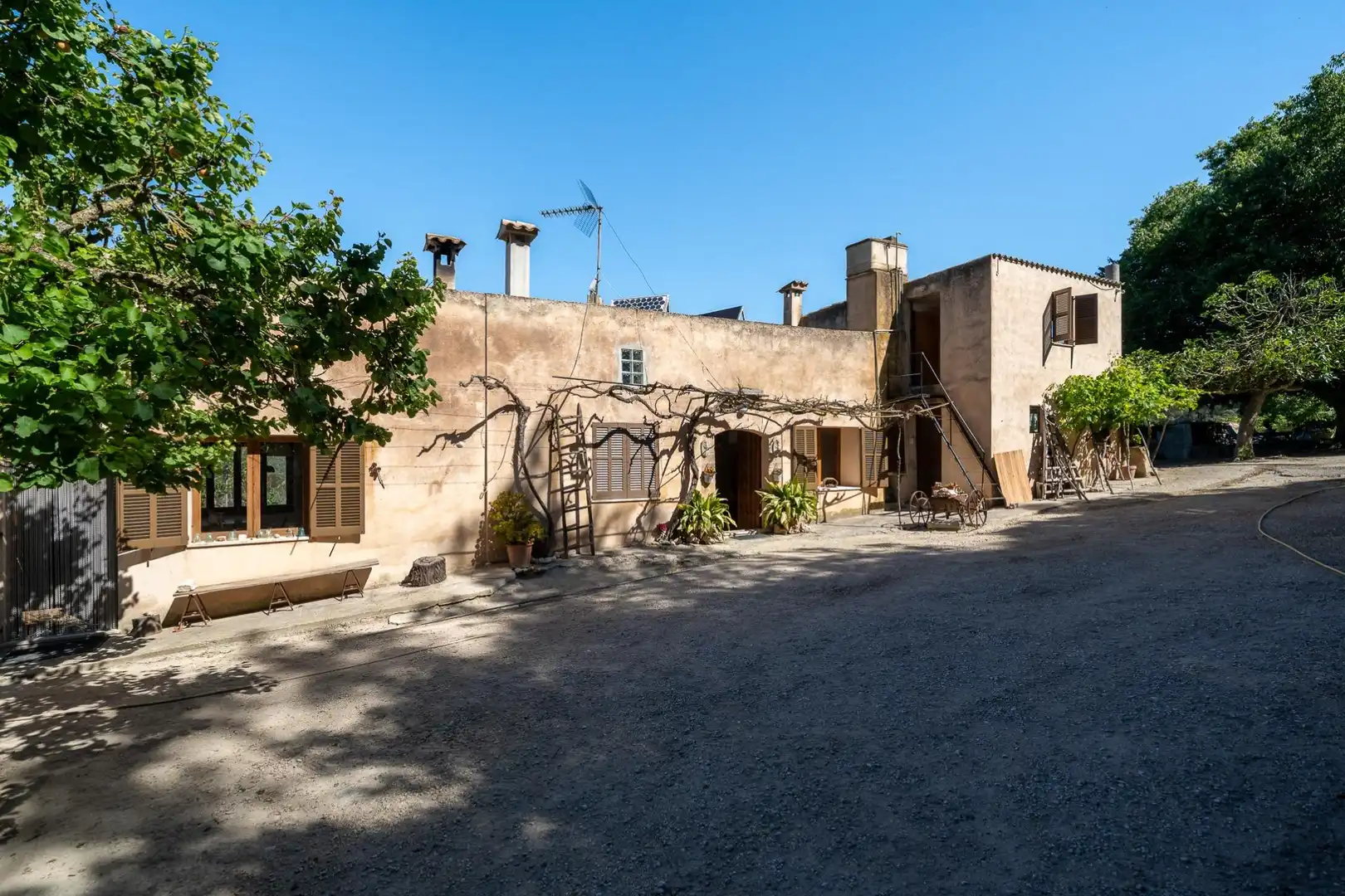 Vista exterior de Finca rústica en venta en Sant Joan con Jardín privado, Terraza y Trastero