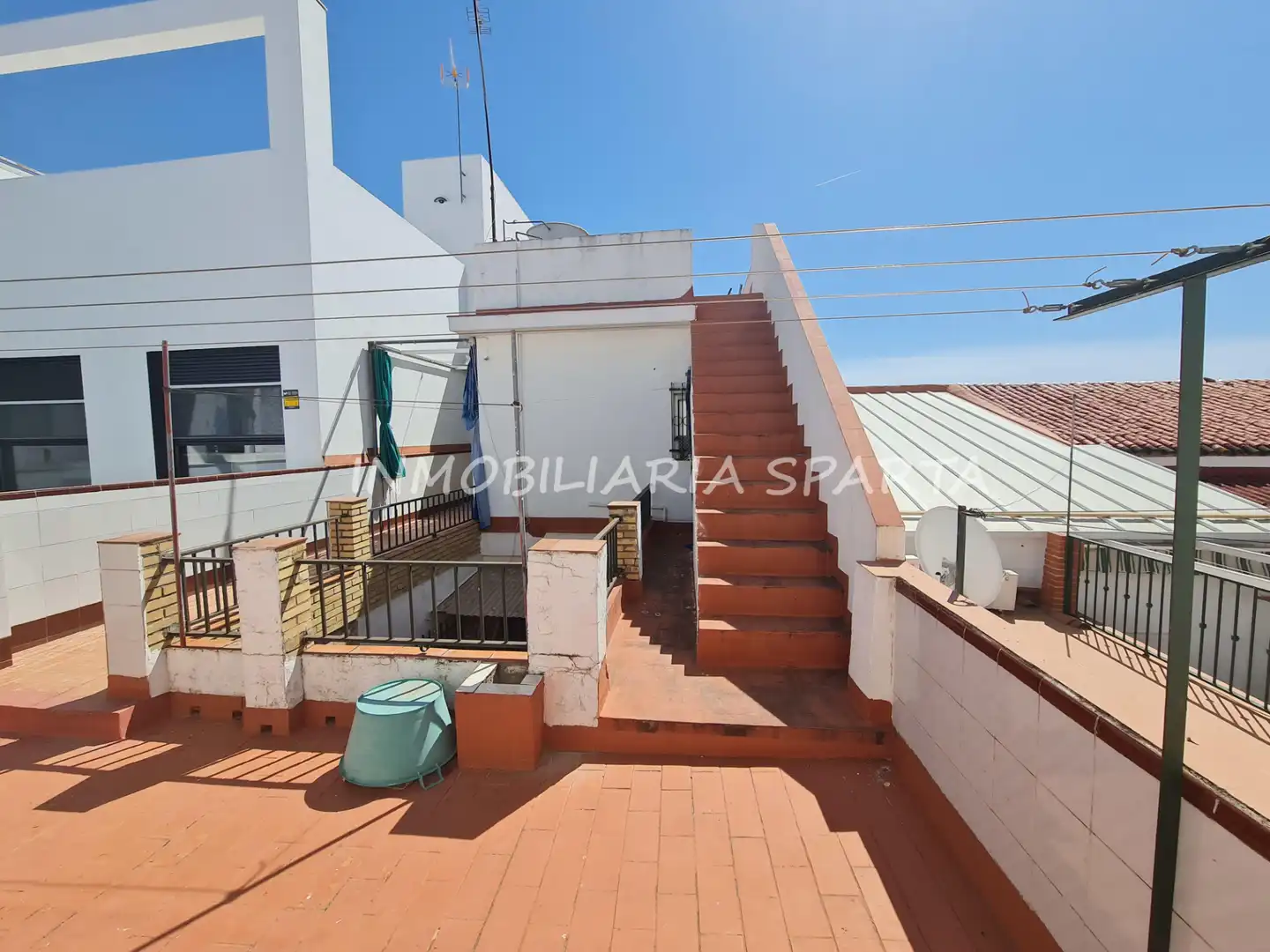 Terraza de Casa adosada en venta en Santiponce con Terraza, Trastero y Balcón