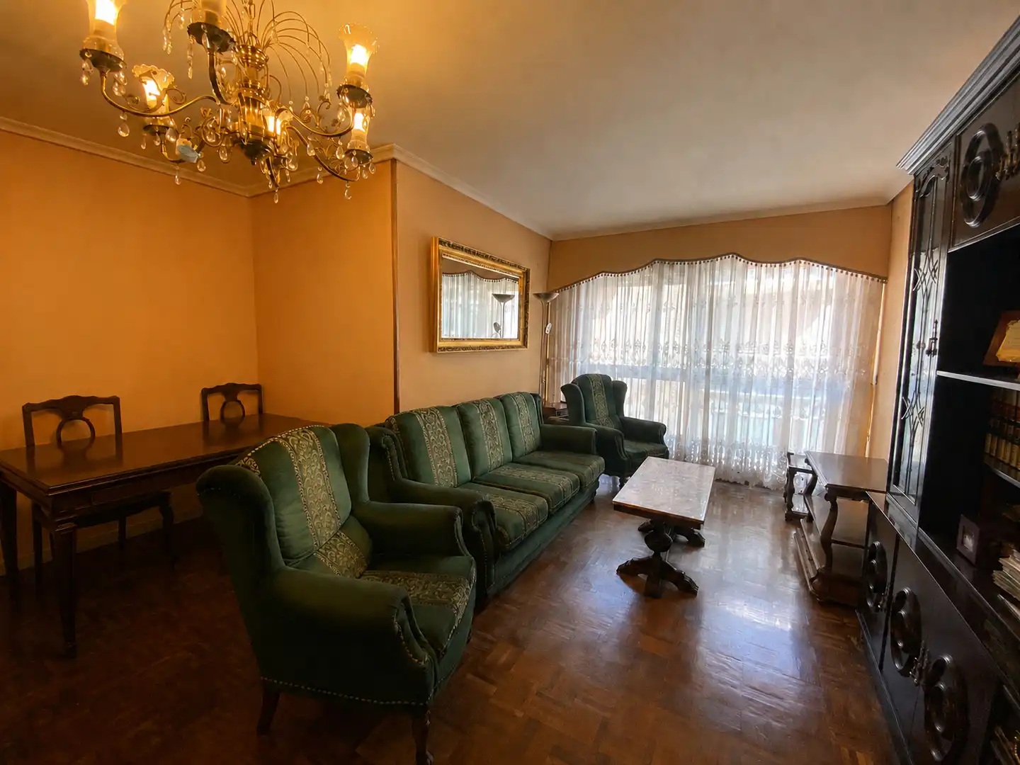 Living room of Flat for sale in Palencia  with Heating and Furnished