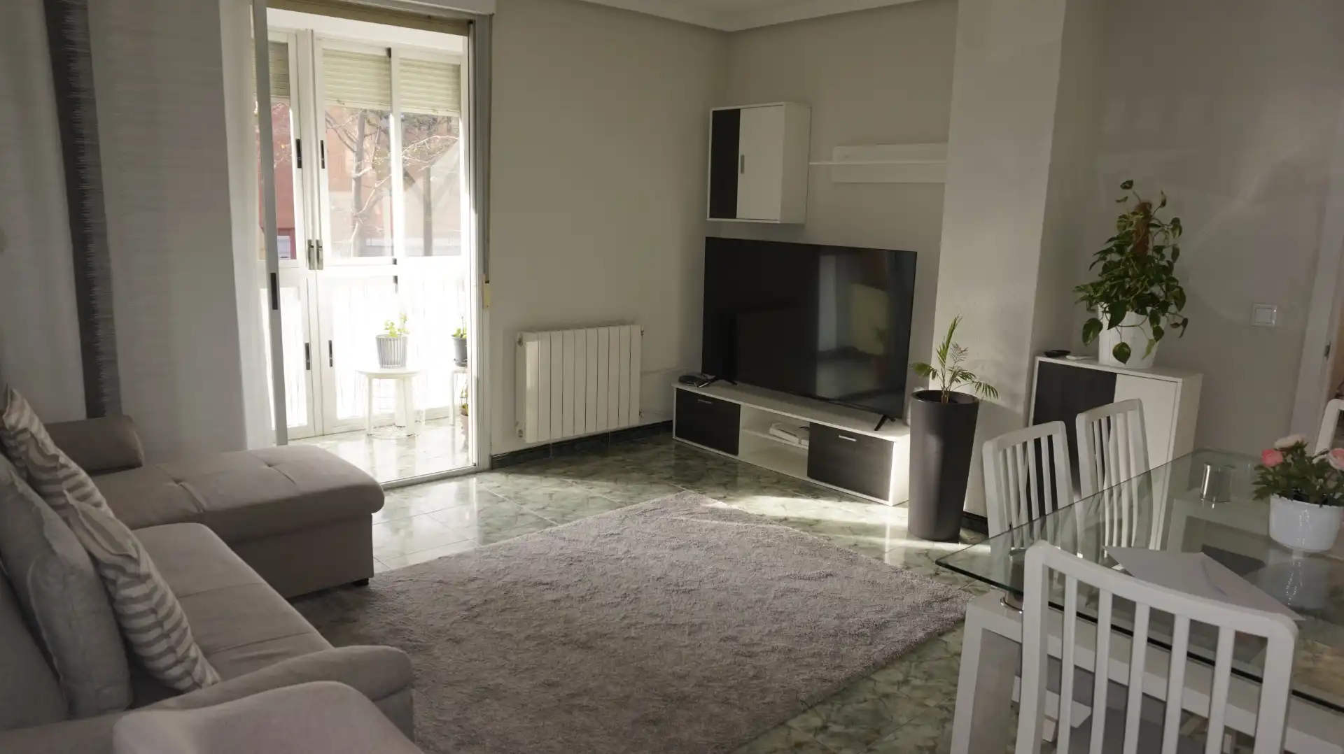 Sala de estar de Piso en venta en Madrid con Aire acondicionado, Calefacción y Amueblado