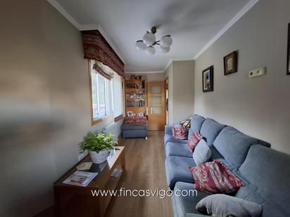 Living room of House or chalet for sale in Vigo   with Heating, Private garden and Parquet flooring