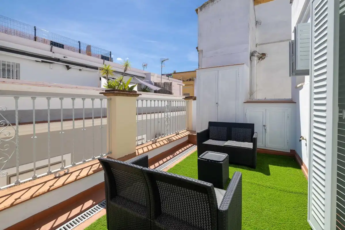 Terraza de Dúplex en venta en Sevilla con Calefacción, Terraza y Balcón