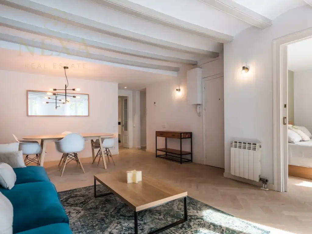 Sala de estar de Piso en venta en Barcelona