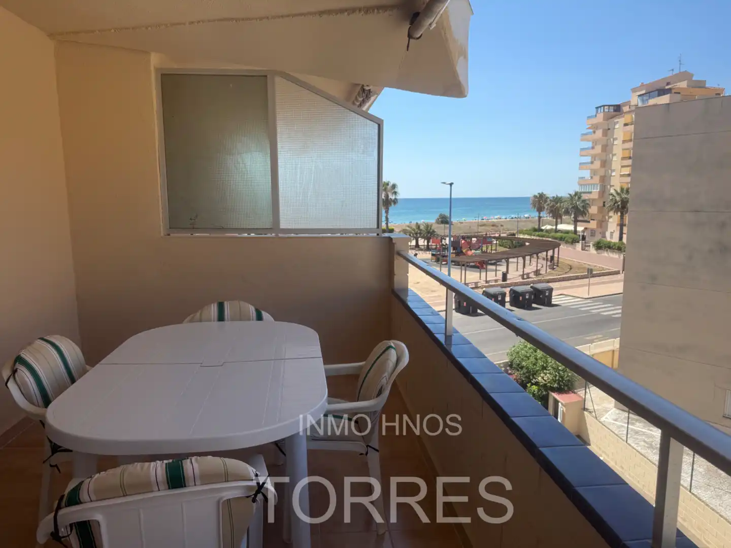 Terrassa de Apartament en venda en Peñíscola / Peníscola amb Aire condicionat, Terrassa i Piscina comunitària