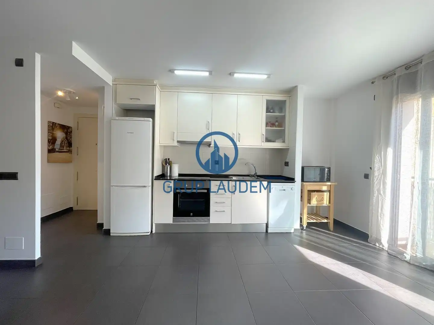 Kitchen of Flat for sale in Mataró  with Air Conditioner, Storage room and Oven