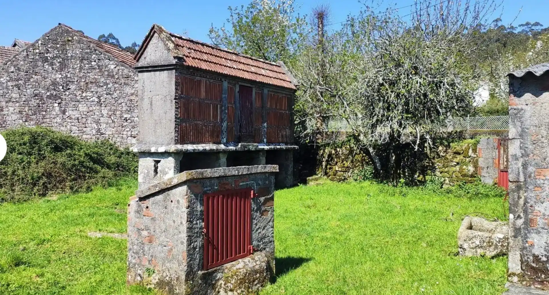 Jardín de Casa o chalet en venta en A Estrada  con Amueblado