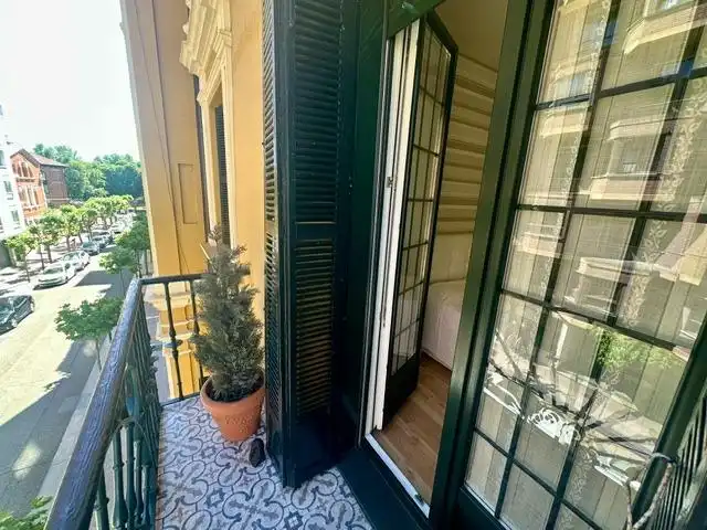 Terrasse von Wohnung zum Verkauf in Burgos mit Heizung, Parkett und Möbliert