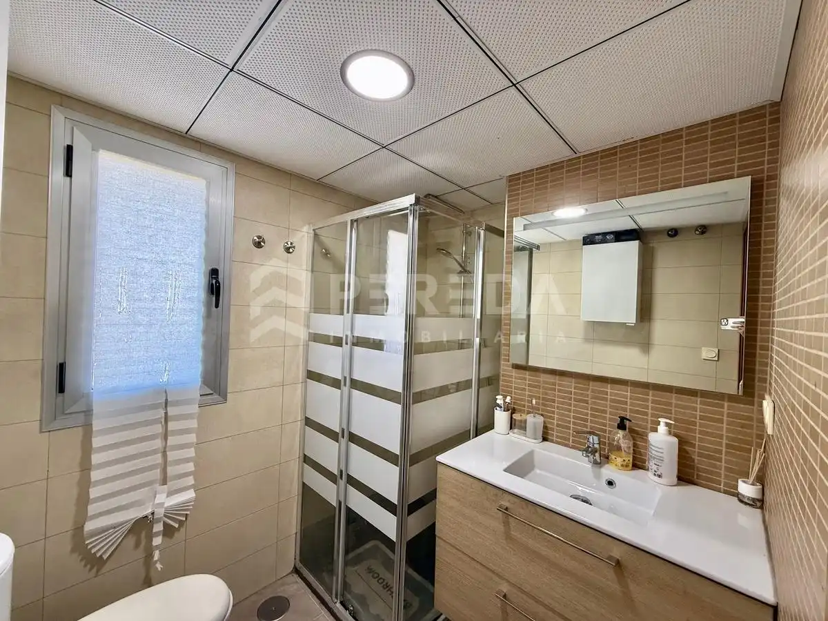Bathroom of Flat for sale in Roquetas de Mar  with Private garden, Terrace and Community pool