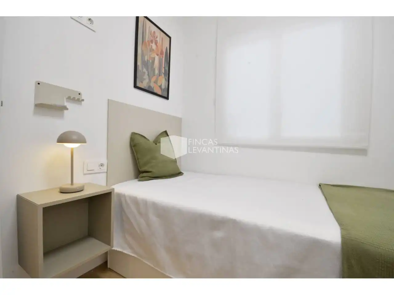 Schlafzimmer von Wohnung zur Miete in San Vicente del Raspeig / Sant Vicent del Raspeig mit Möbliert und Balkon