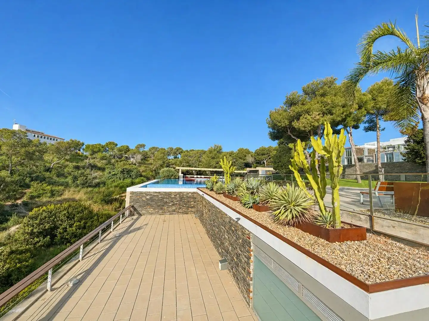 Terrasse von Wohnung zum Verkauf in Sant Pere de Ribes mit Klimaanlage, Heizung und Terrasse