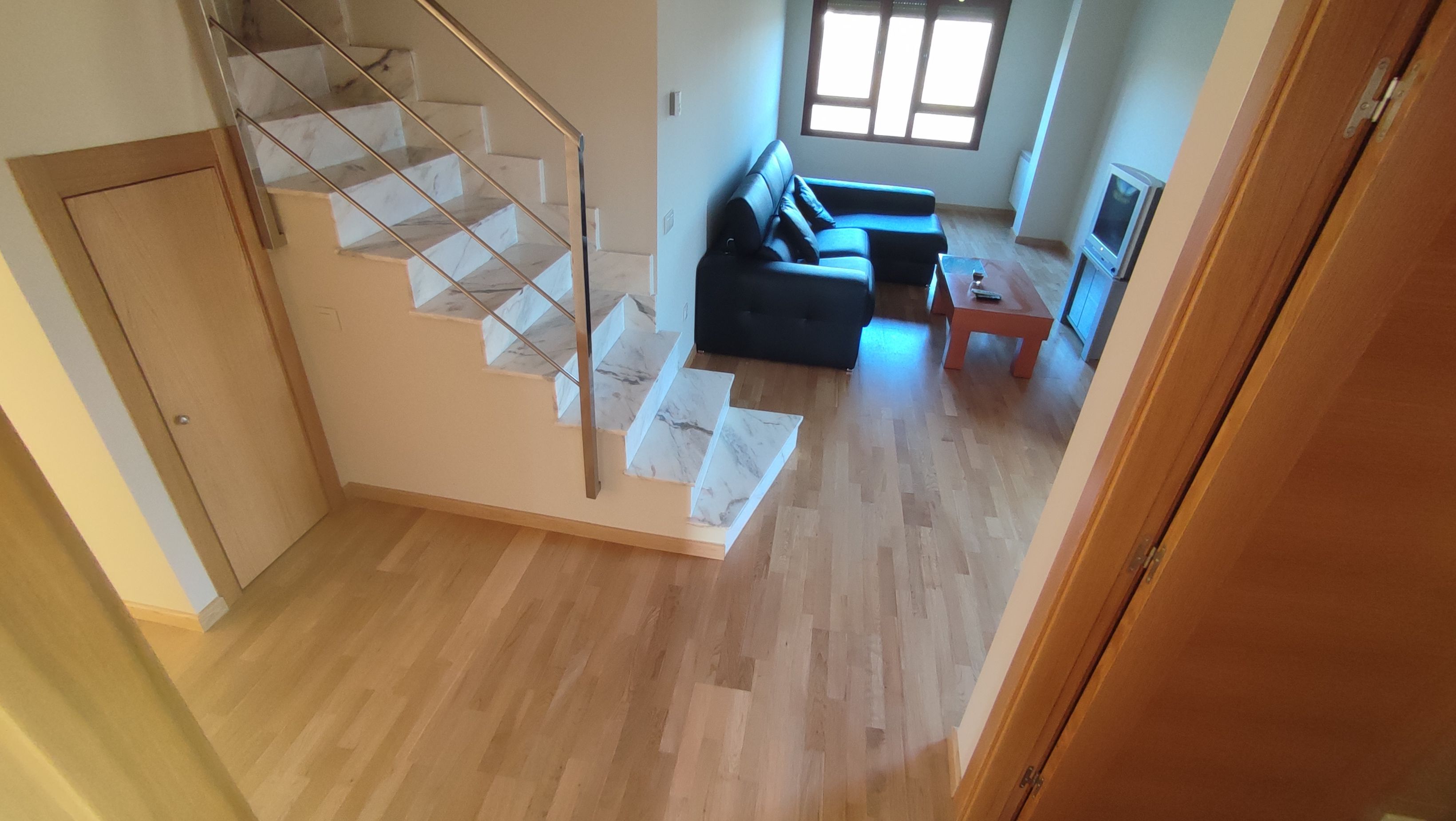 Sala d'estar de Dúplex en venda en Camponaraya amb Calefacció, Parquet i Traster