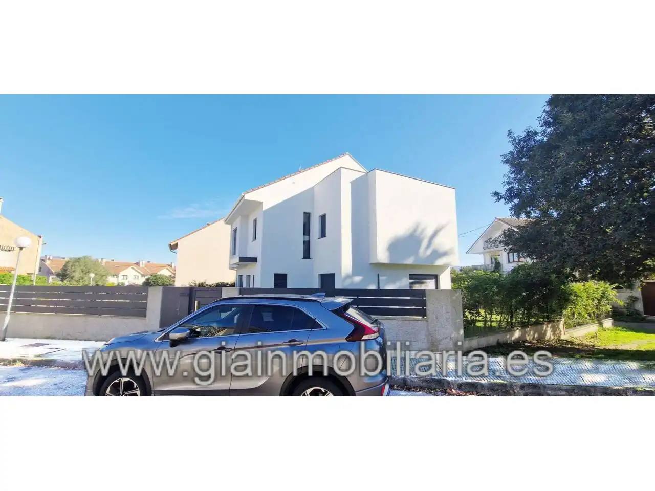 Exterior view of Houses for sale in Baiona  with Heating, Private garden and Terrace
