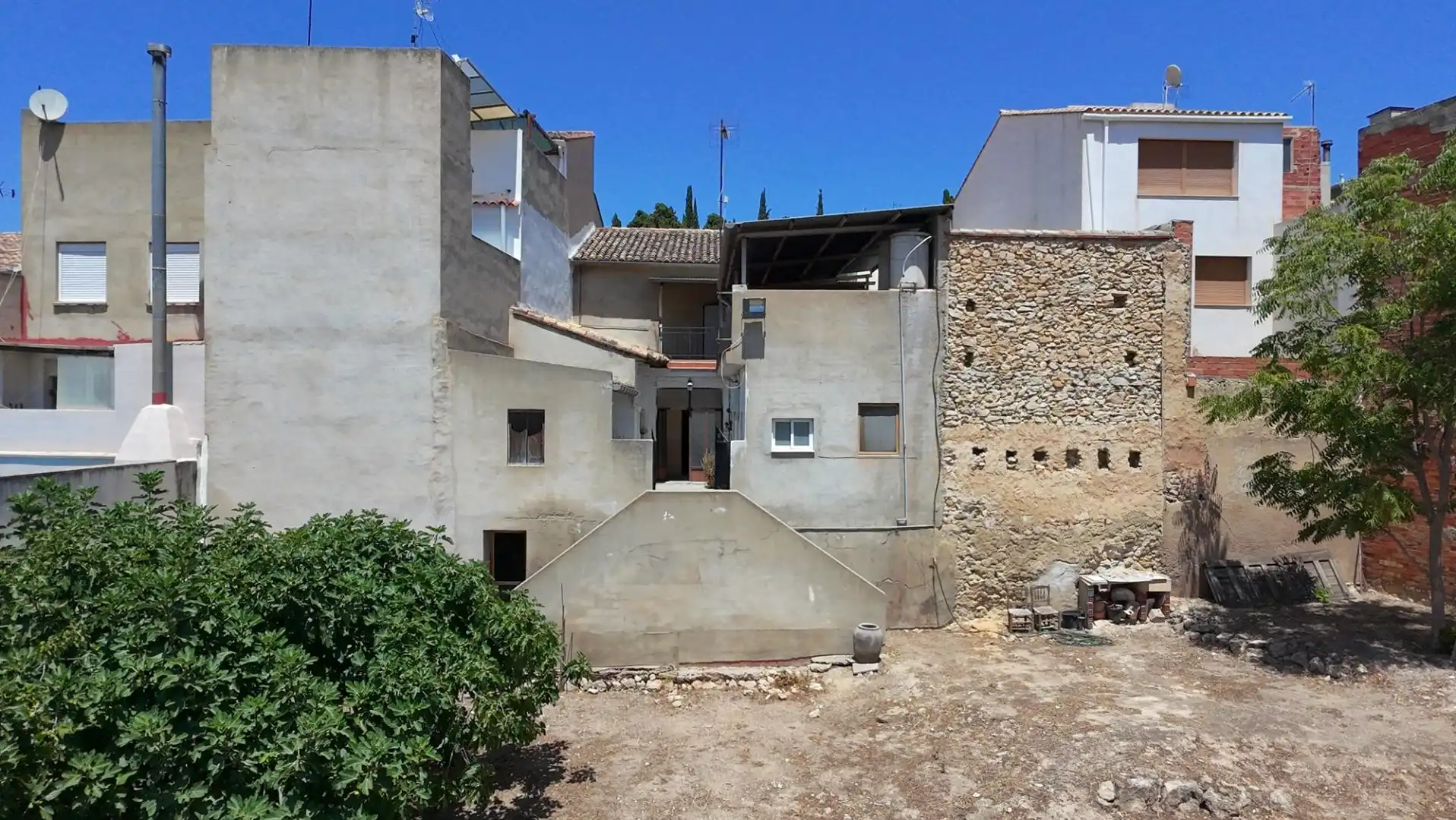 Vista exterior de Finca rústica en venta en La Llosa de Ranes con Aire acondicionado, Jardín privado y Terraza