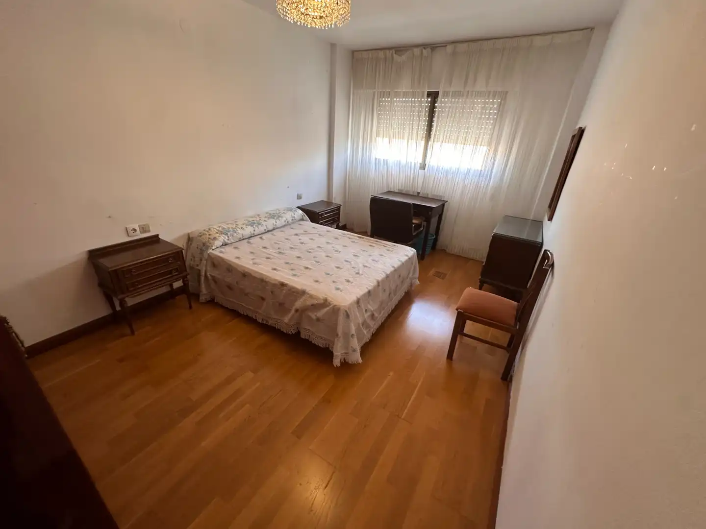 Bedroom of Flat for rent in Cuenca  with Heating, Terrace and Furnished