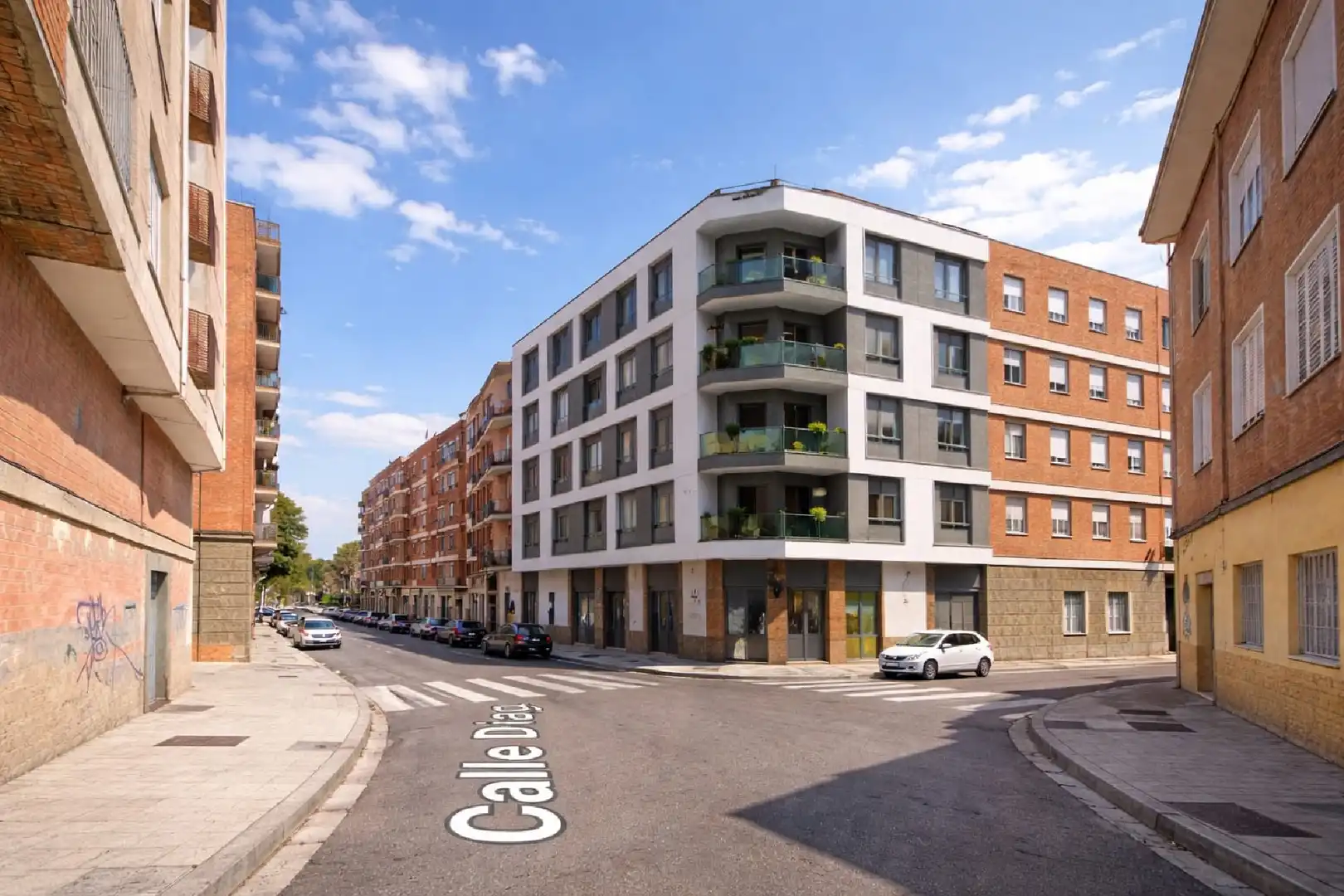 Vista exterior de Apartamento en venta en Palencia con Calefacción