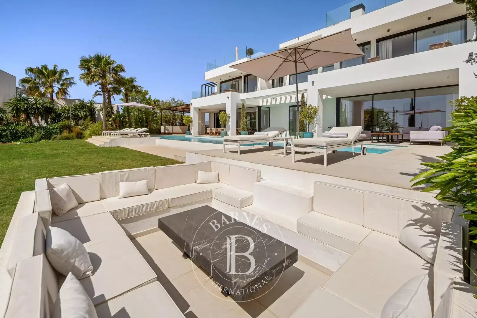 Terrassa de Casa o xalet de lloguer en Estepona amb Aire condicionat, Calefacció i Piscina
