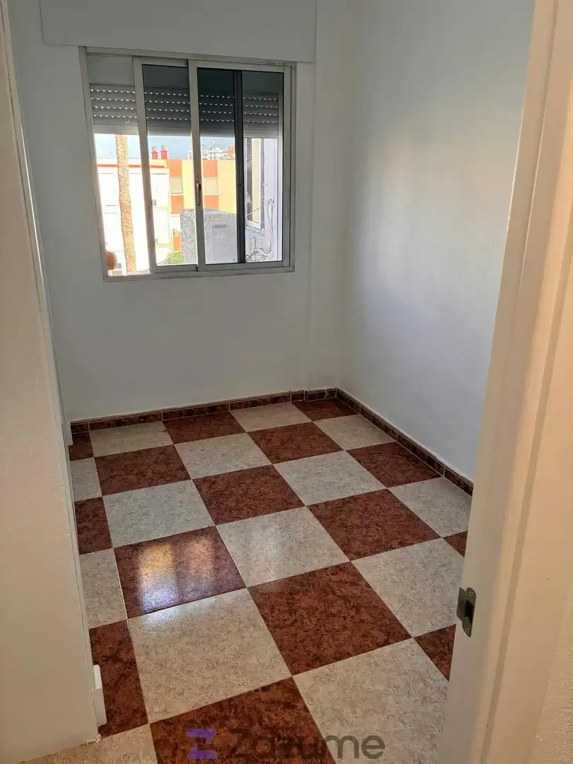 Schlafzimmer von Wohnung zur Miete in El Puerto de Santa María mit Klimaanlage, Heizung und Ofen