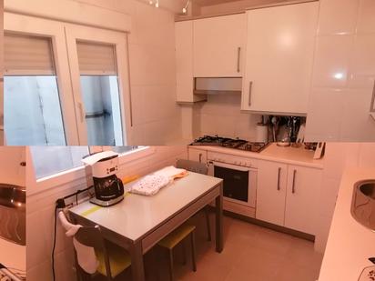 Kitchen of Flat for sale in Gijón   with Heating, Parquet flooring and Storage room