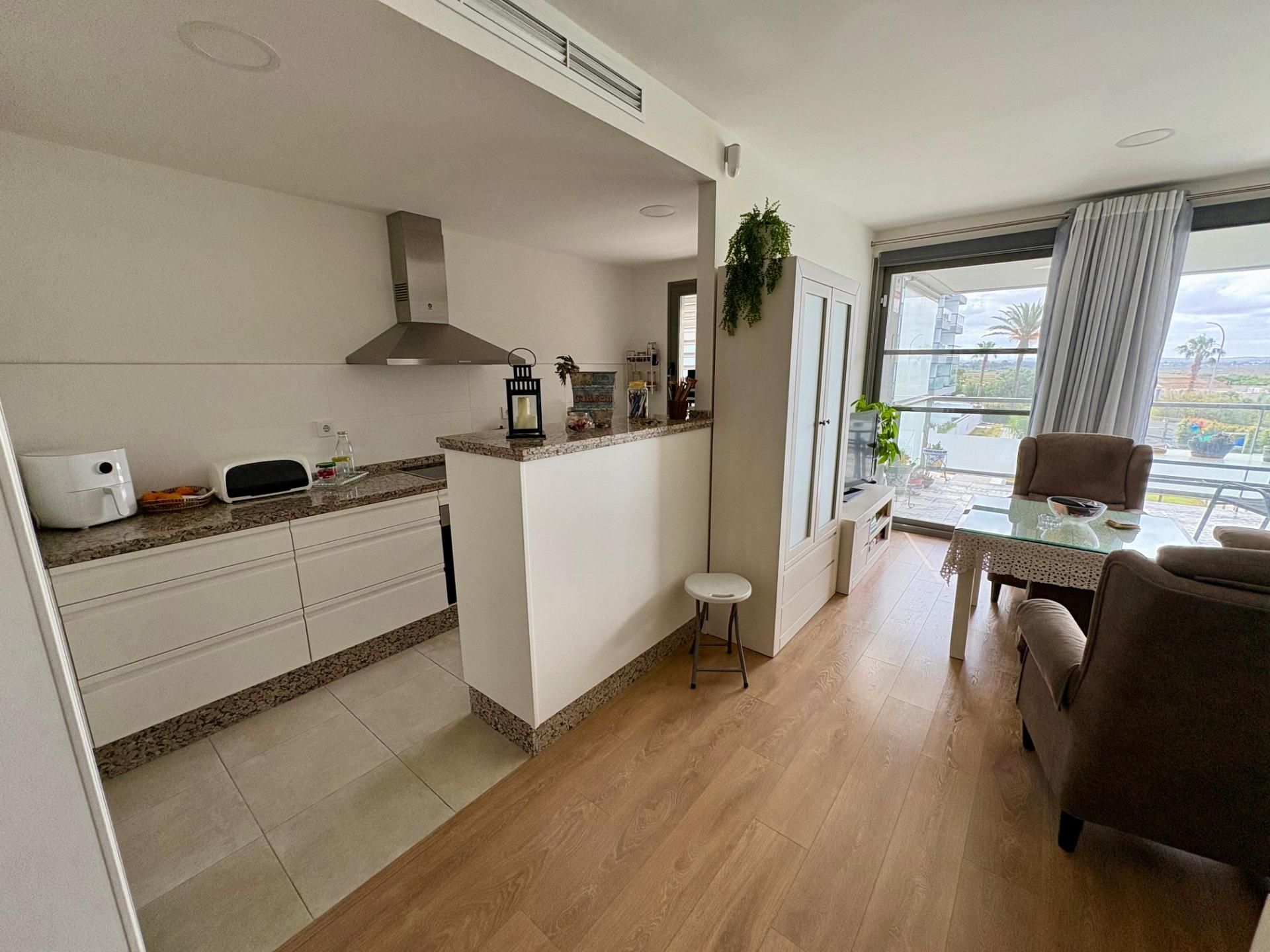 Kitchen of Flat for sale in Puerto Real  with Air Conditioner, Heating and Private garden