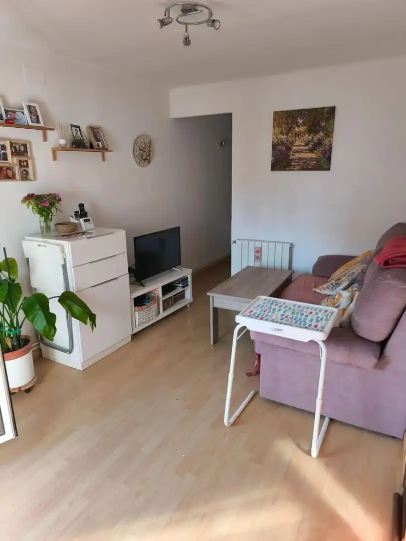Sala de estar de Ático en venta en  Barcelona Capital con Aire acondicionado, Calefacción y Parquet