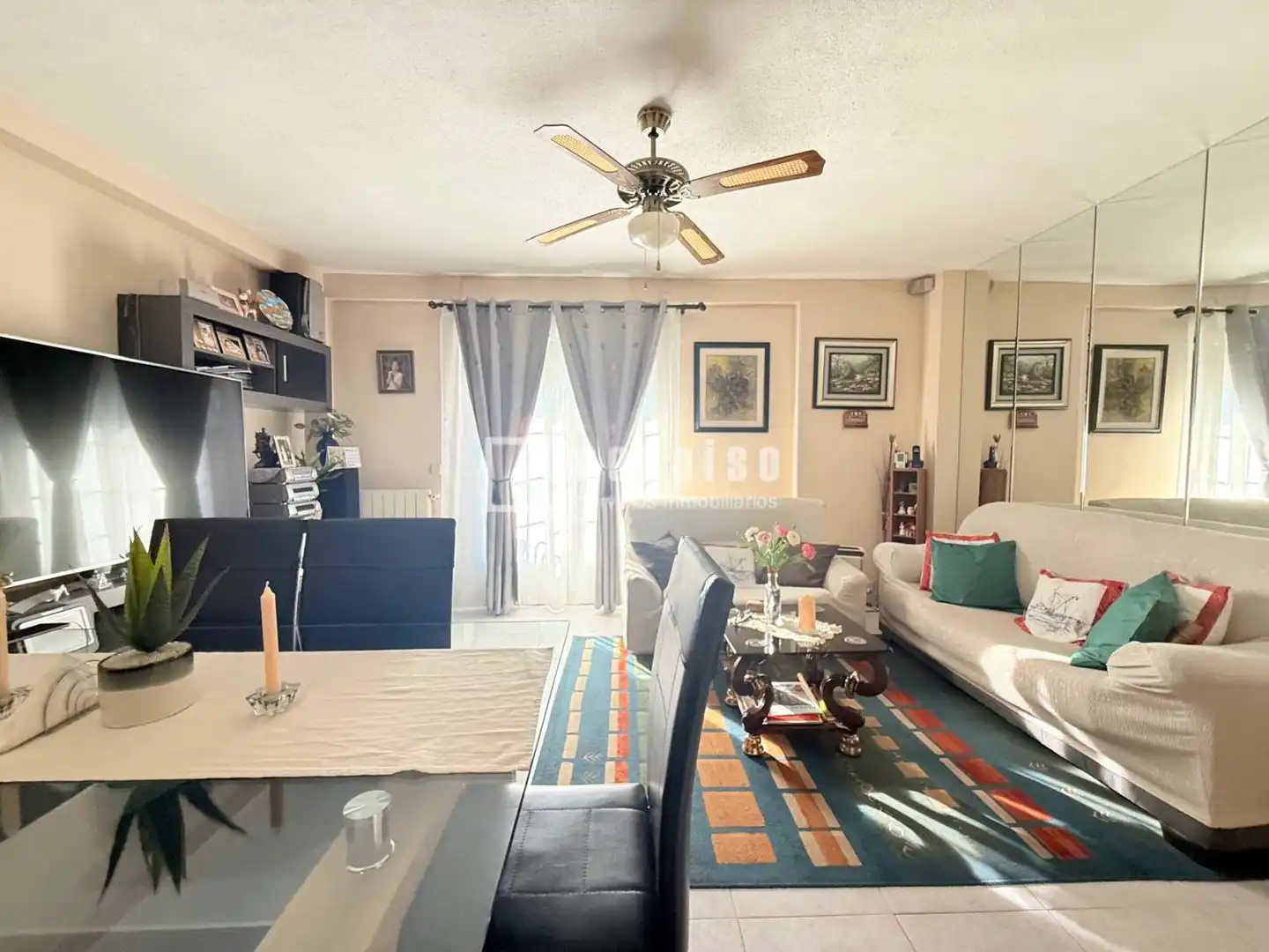 Sala de estar de Piso en venta en Collado Villalba con Calefacción, Jardín privado y Terraza