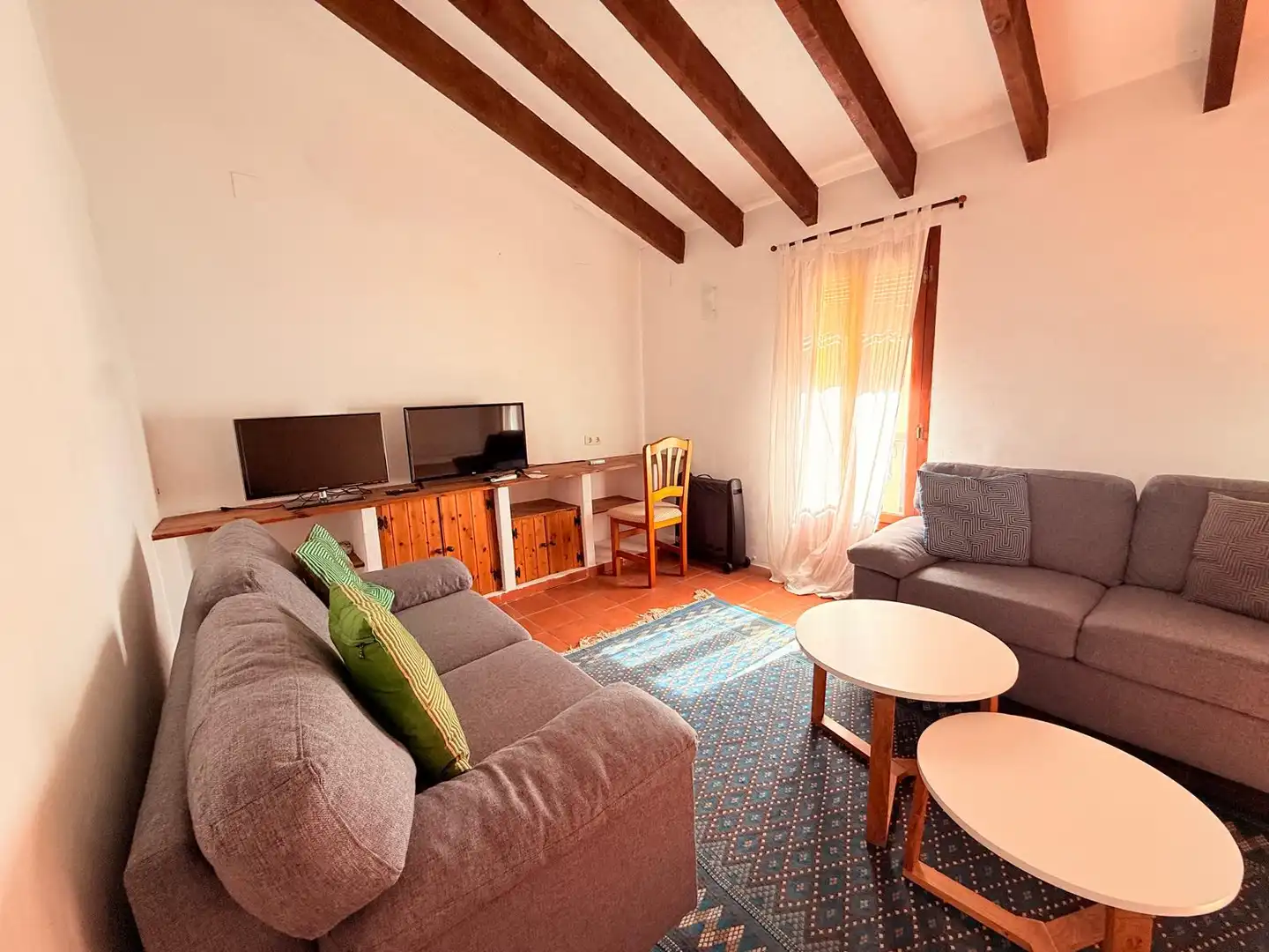 Sala d'estar de Casa o xalet en venda en La Nucia