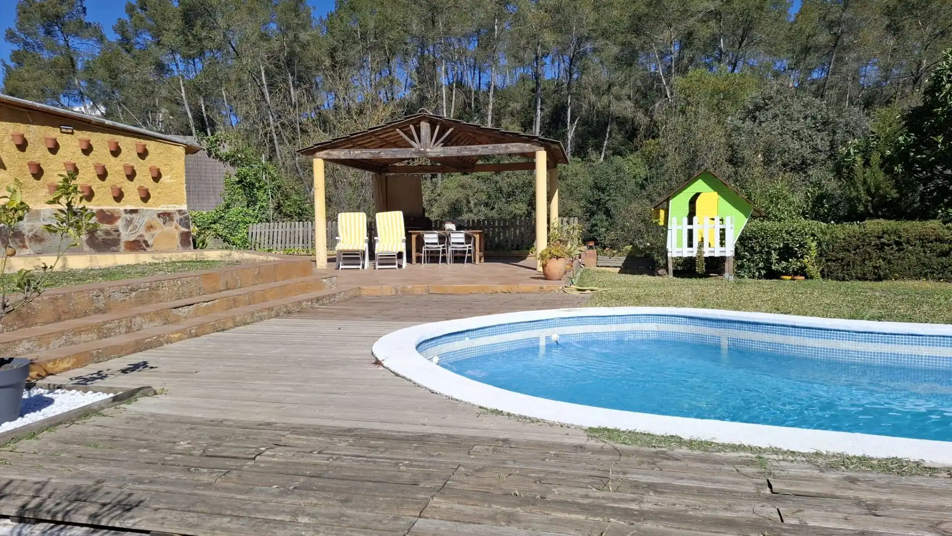 Piscina de Casa o xalet en venda en Cervelló amb Calefacció, Terrassa i Piscina