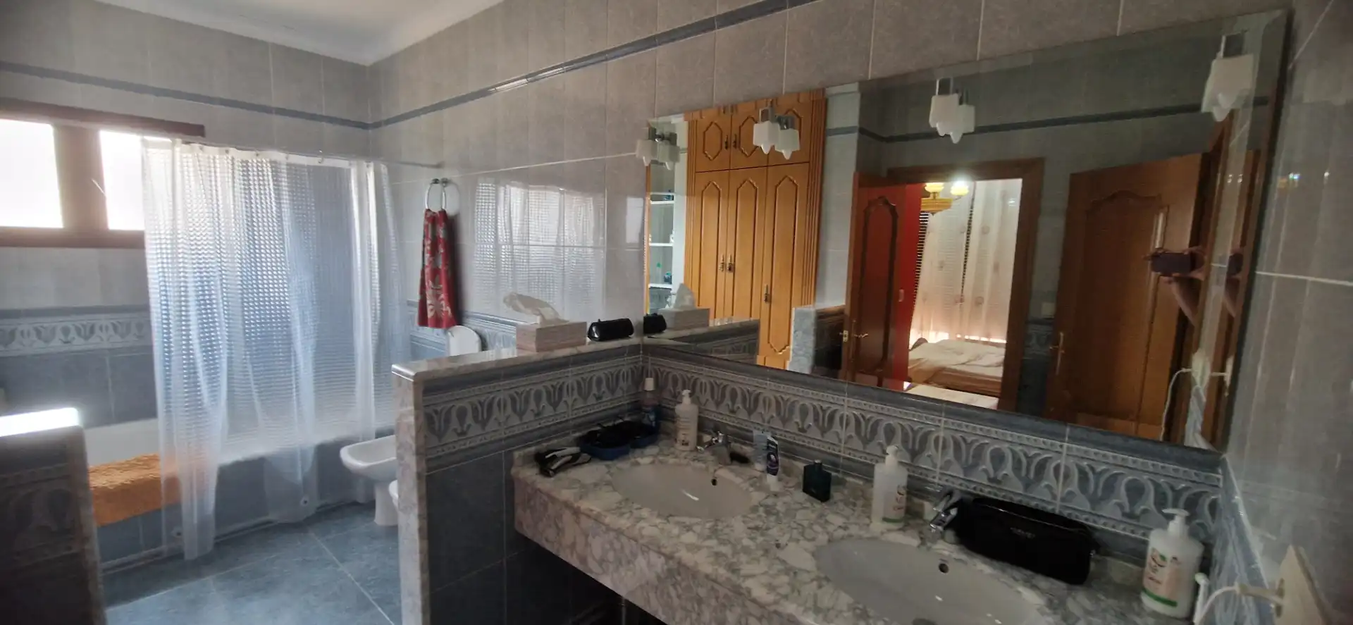 Bany de Casa o xalet de lloguer en Benifaió amb Aire condicionat, Calefacció i Jardí privat