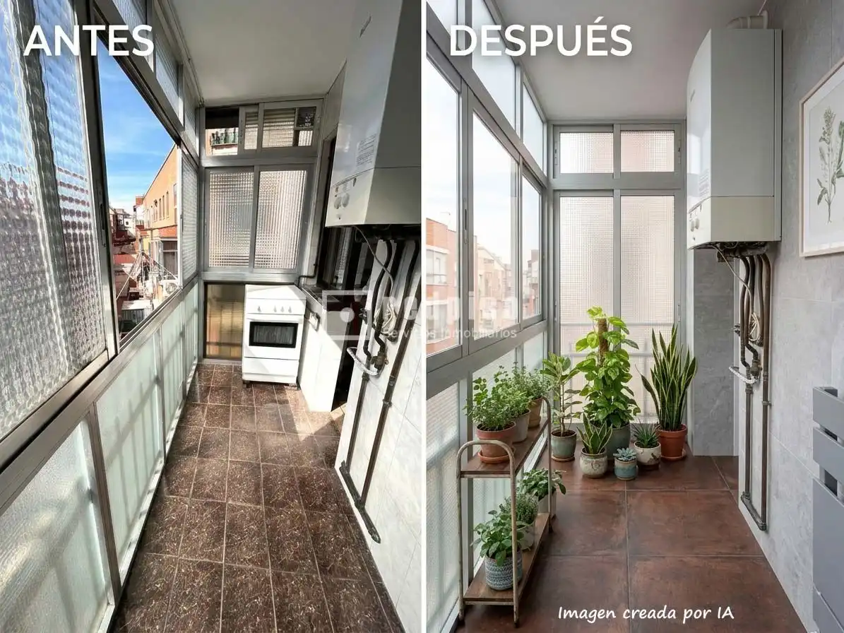 Terraza de Piso en venta en Madrid con Calefacción y Terraza