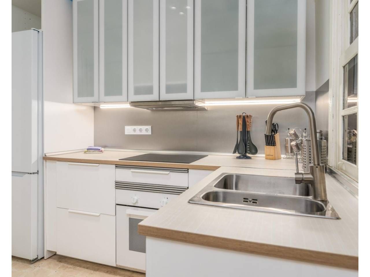 Kitchen of Apartment for sale in Santiago del Teide  with Balcony