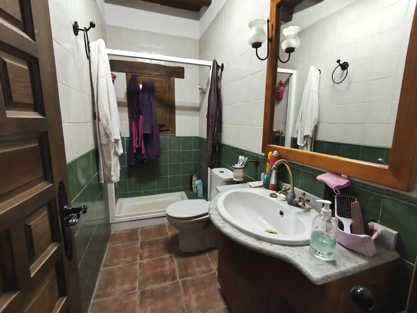 Baño de Finca rústica en venta en Vélez-Blanco con Aire acondicionado, Calefacción y Jardín privado