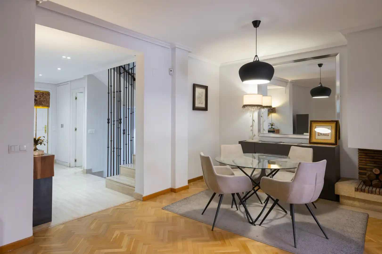 Dining room of Houses for sale in Toledo  with Air Conditioner, Heating and Private garden