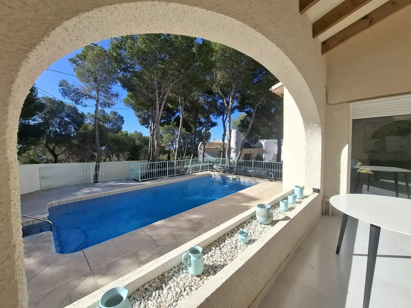 Swimming pool of Houses for rent in Altea  with Air Conditioner, Heating and Private garden
