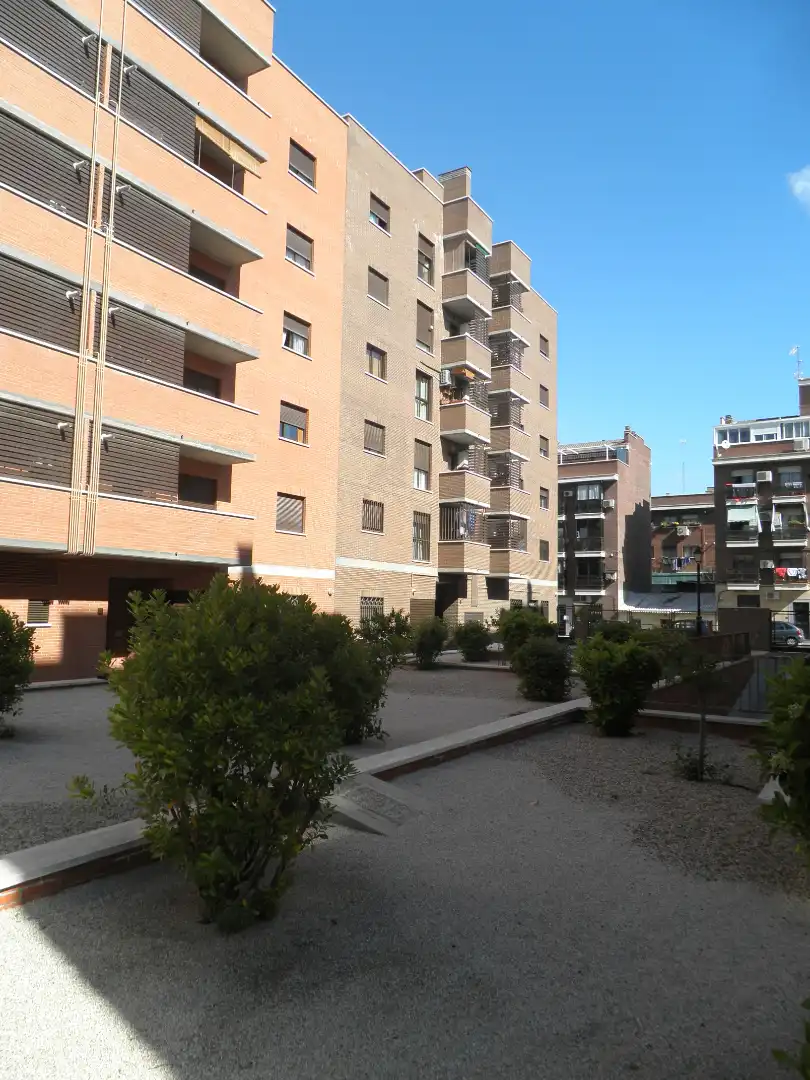Vista exterior de Planta baixa de lloguer en Madrid amb Calefacció, Jardí privat i Forn